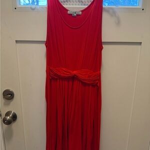 Forever 21 Vibrant Red Maxi Dress